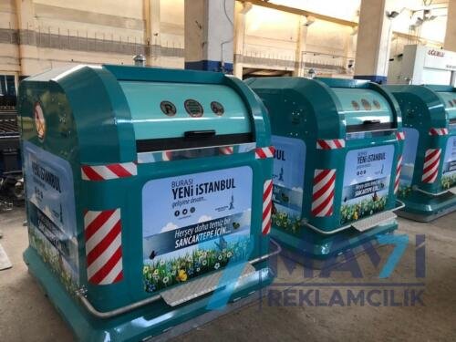 Çöp Konteyner Giydirme