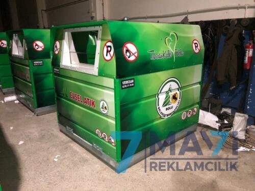 Çöp Konteyner Giydirme