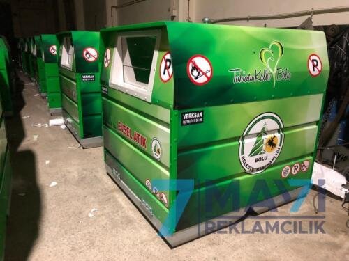 Çöp Konteyner Giydirme