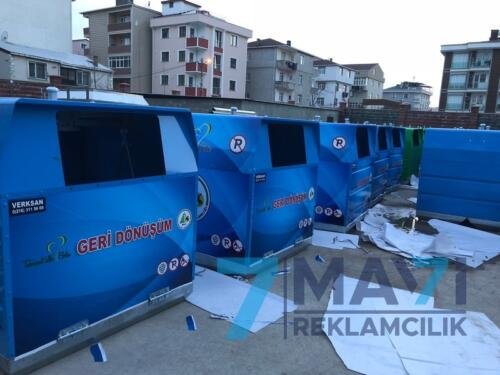 Çöp Konteyner Giydirme