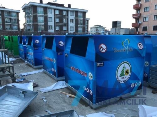 Çöp Konteyner Giydirme