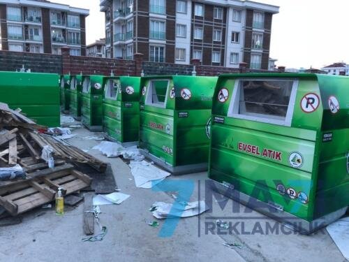 Çöp Konteyner Giydirme