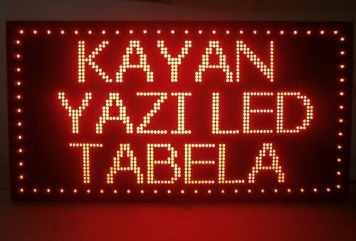 Kayan Yazı Tabela