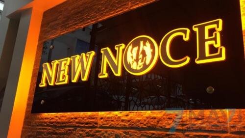 Noice pleksi üzeri kütük harf Işıklı Tabela