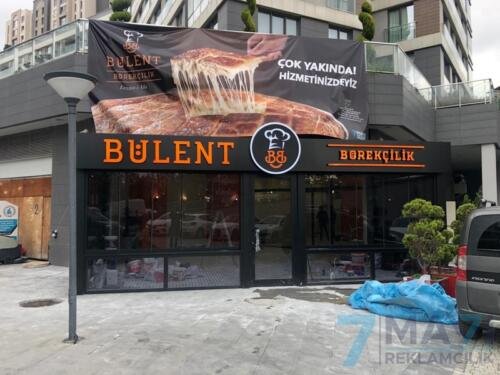 dis cephe giydirme kutu harf tabela