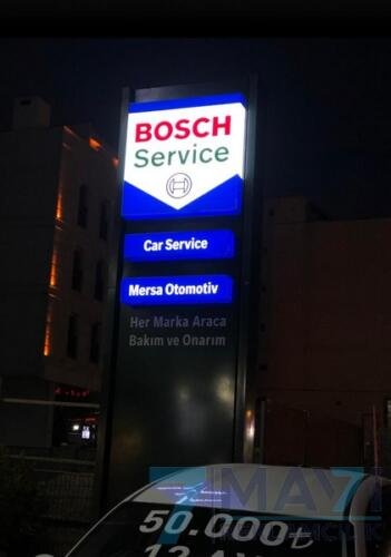 Işıklı Totem Tabela